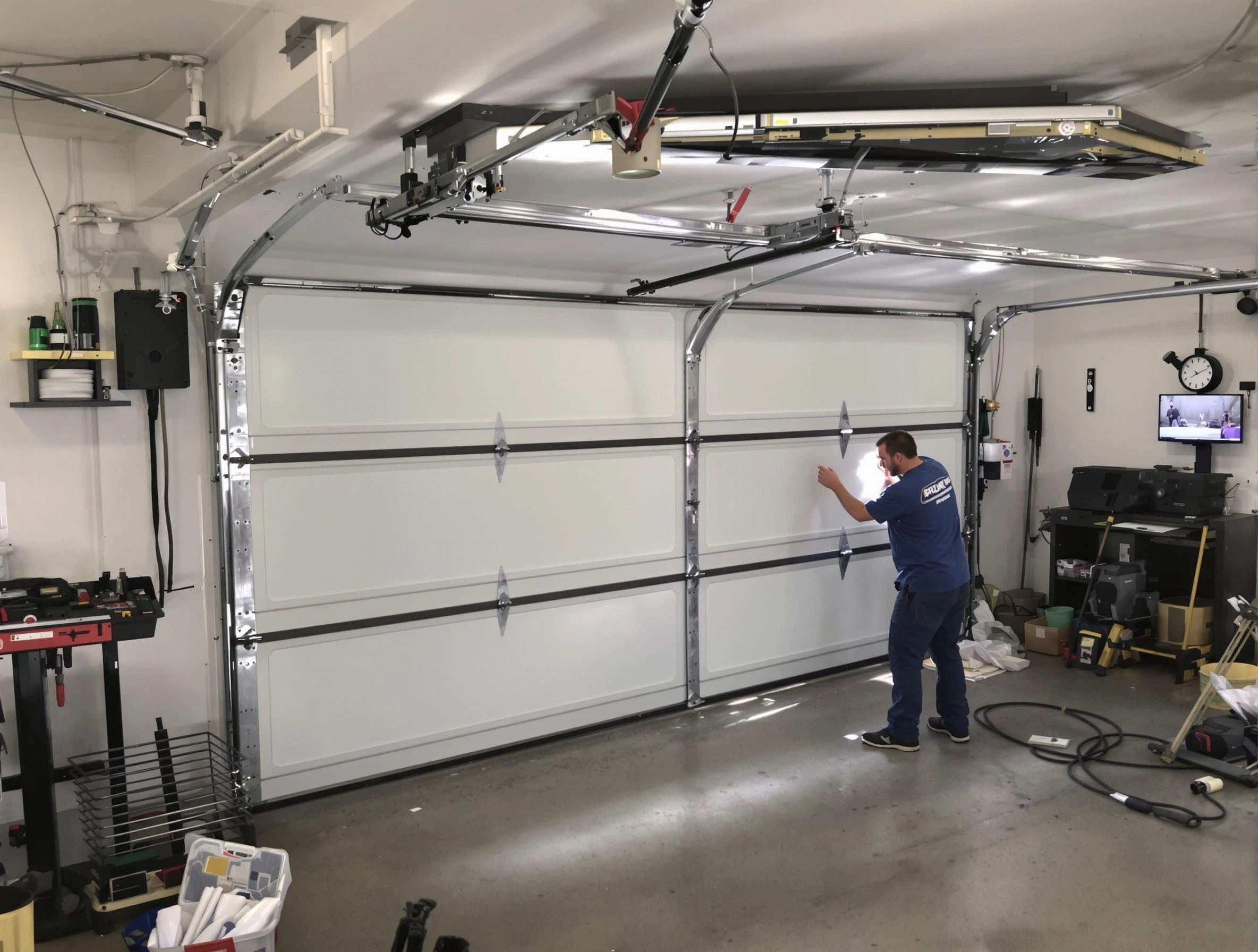 Professional garage door repair service by Nashua Garage Door Repair in Nashua
