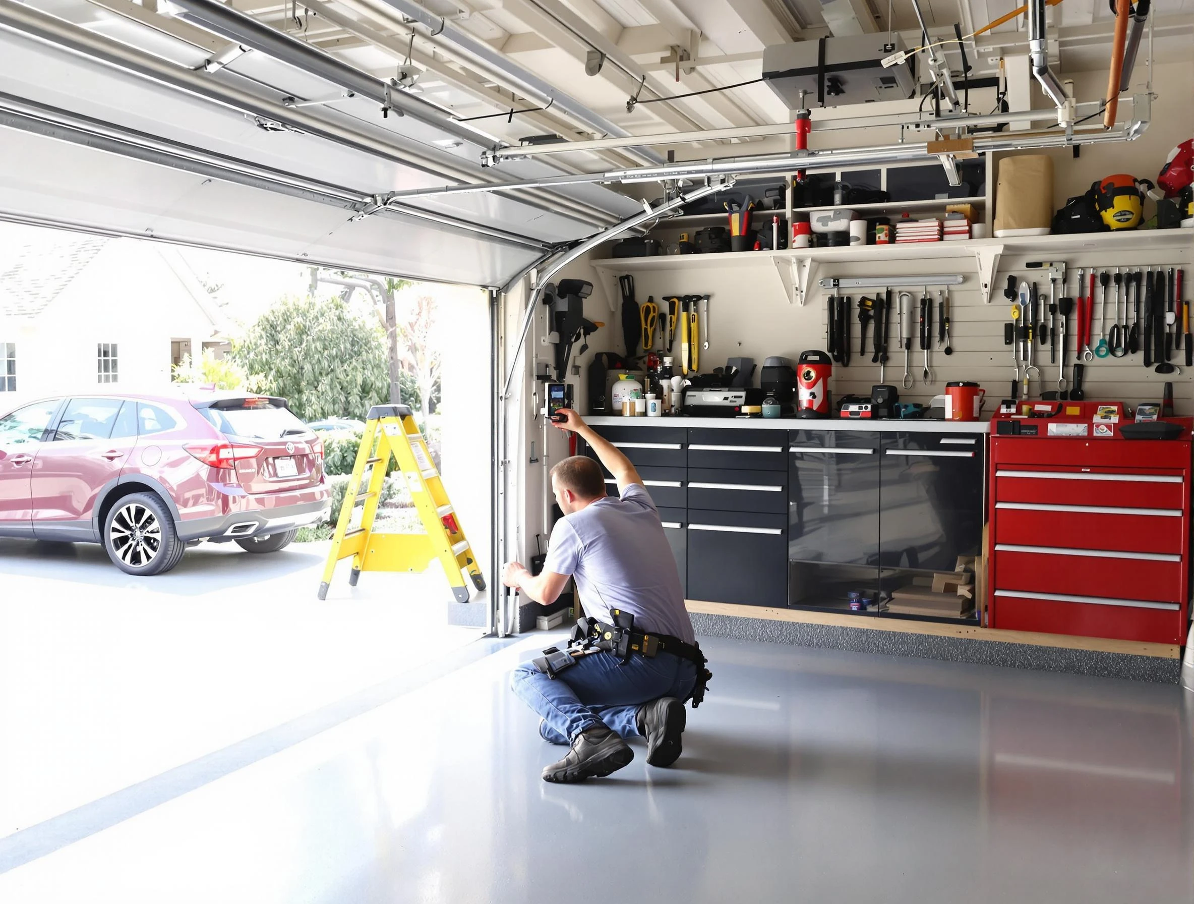 Local garage door repair service by Nashua Garage Door Repair in Nashua