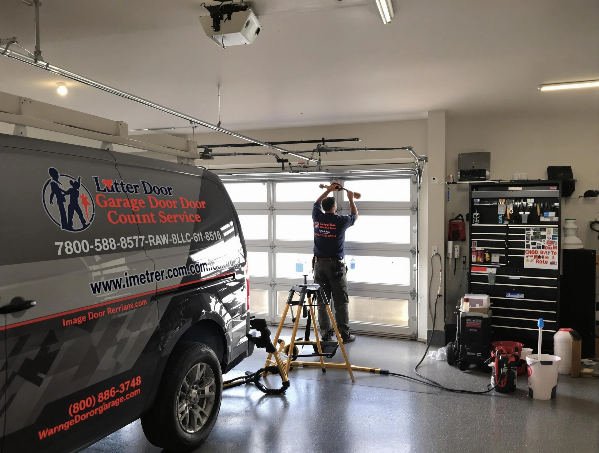 Nashua Garage Door Repair rapid response team performing same-day repair in Nashua